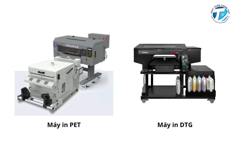 So sánh chi tiết máy in PET và máy in DTG